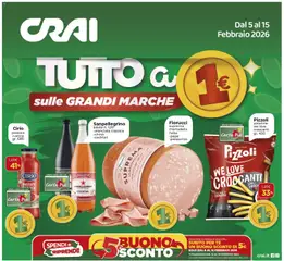 Anteprima del volantino Volantino CRAI	 valido a partire dal 05.02.2026