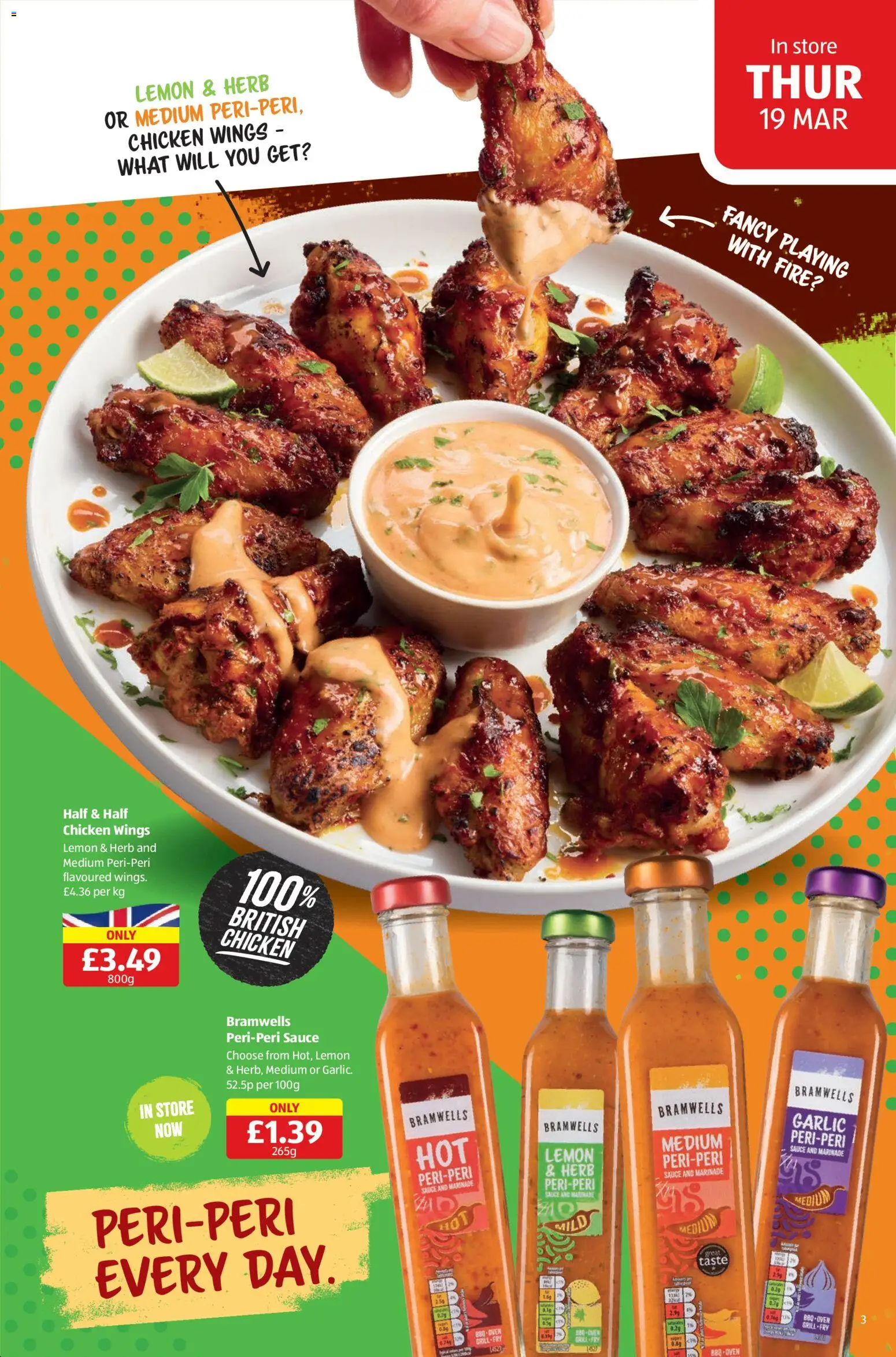 {H1} | Page: 3 | Products: Sauce, Herb, Garlic, Chicken