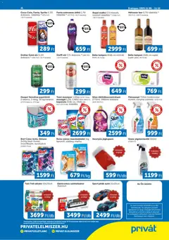 PRIVÁT Akciós újság - amely érvényes a következő dátumtól: 06.11.2025 | Oldal: 4