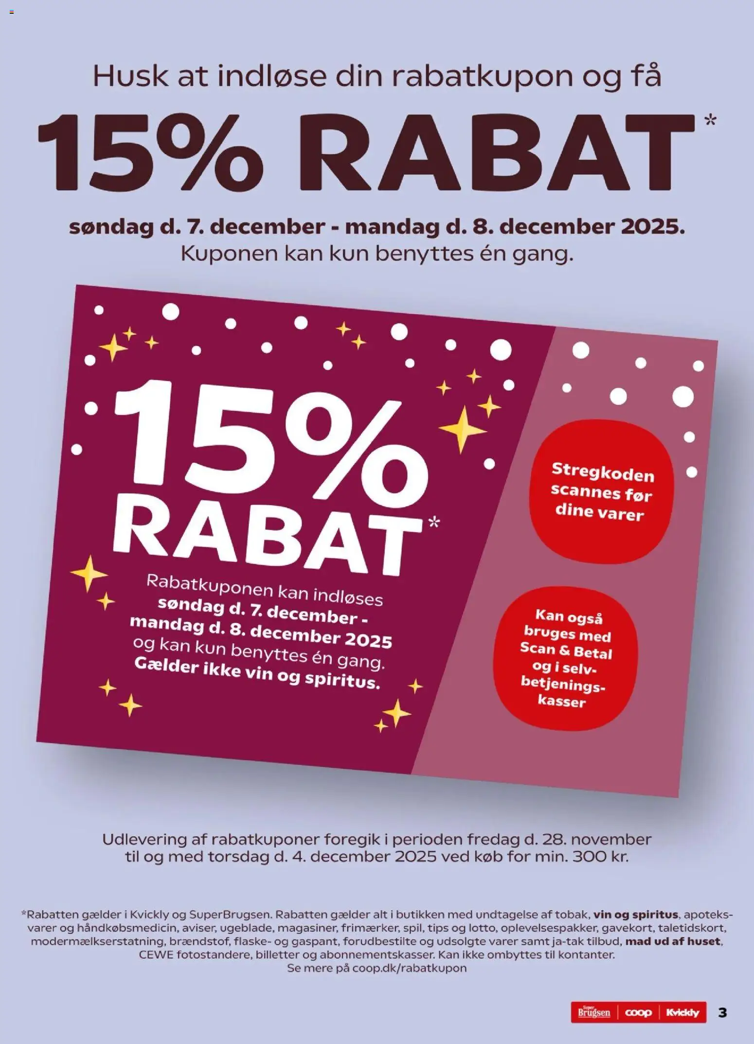 Kvickly tilbudsavis – gyldig fra 05.12.2025 | Side: 3 | Produkter: Vin