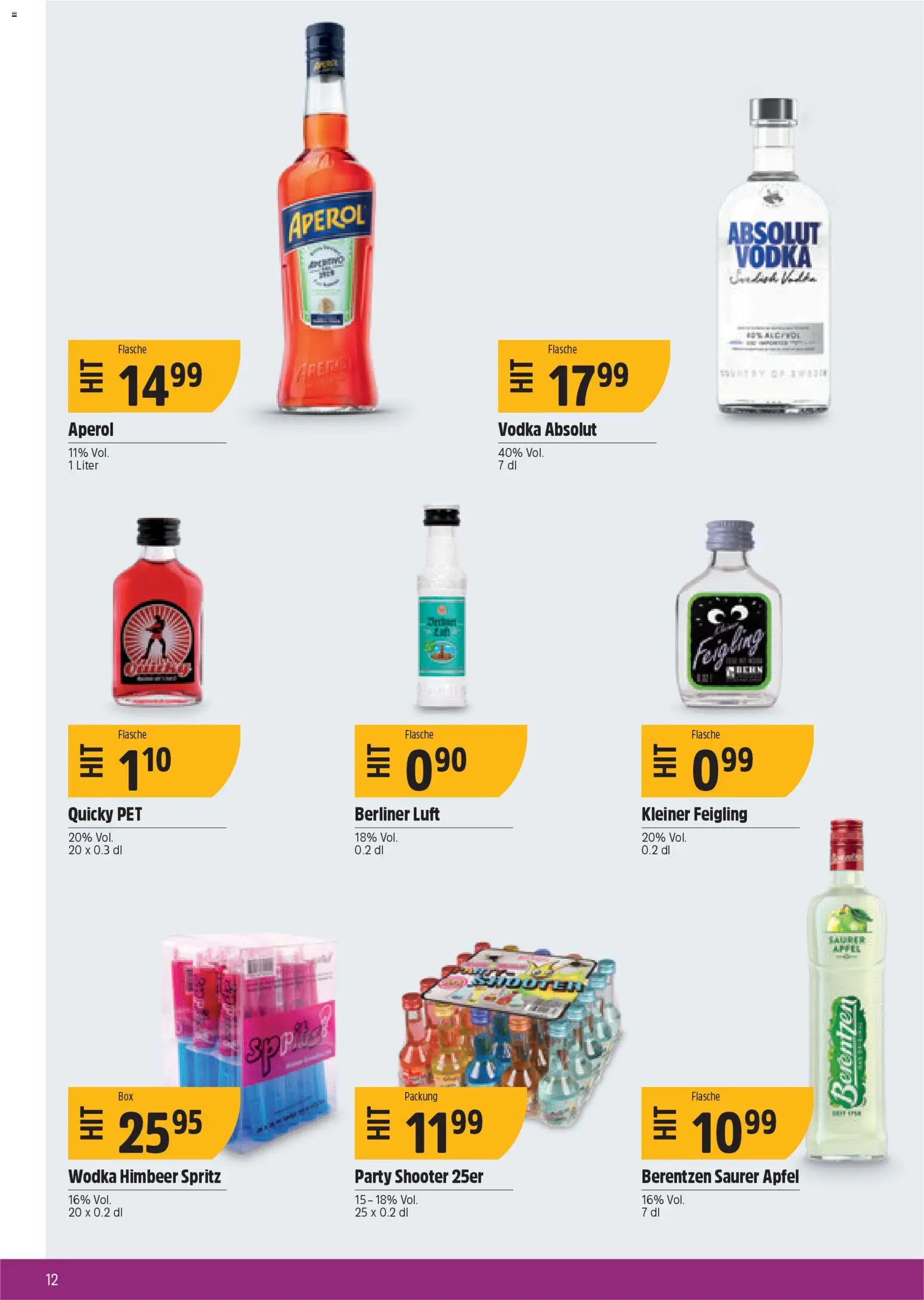 TopCC Aktionen – gültig ab 26.01.2026 | Seite: 12 | Produkte: Äpfel, Wodka