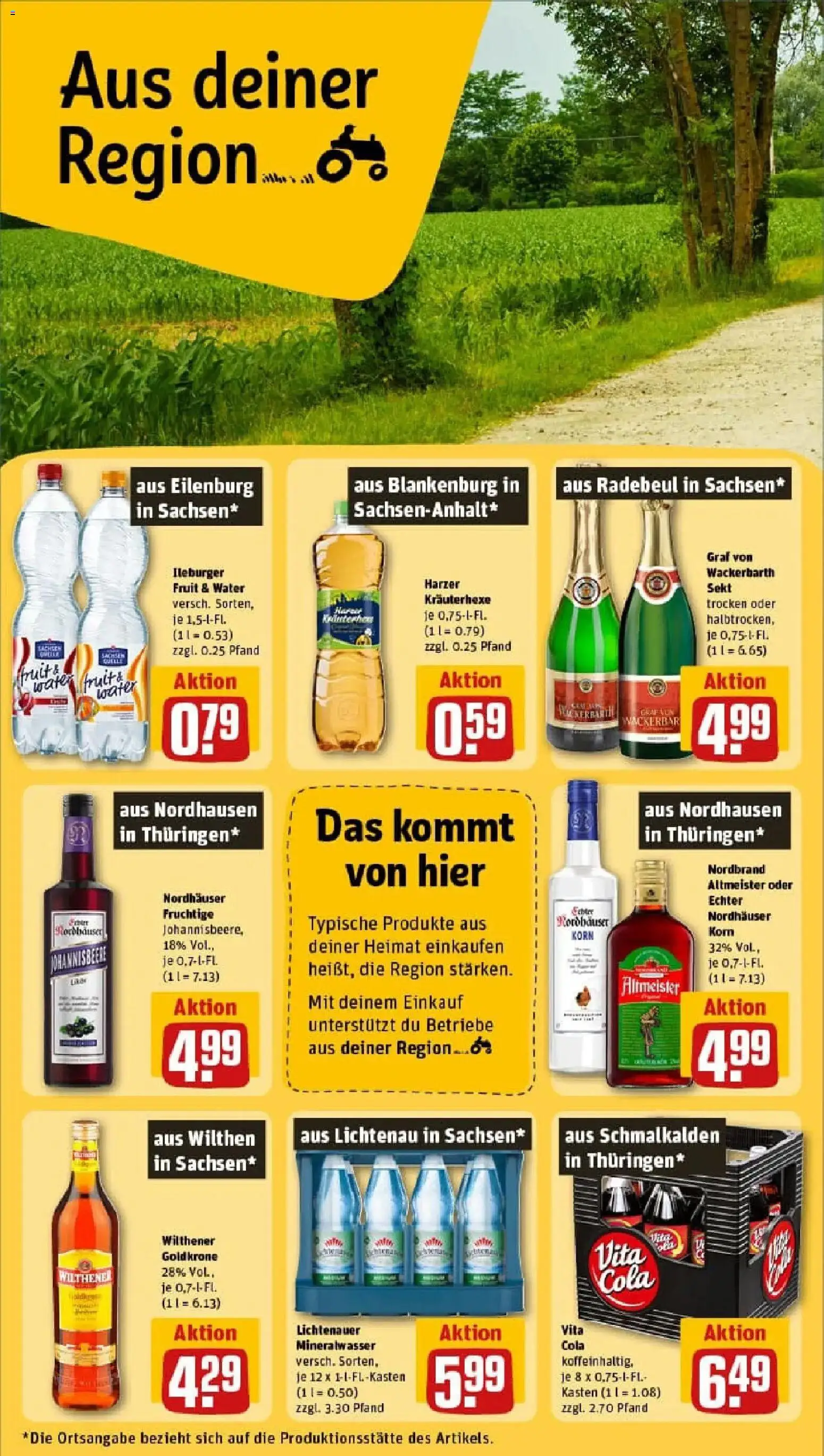 Rewe prospekt Werra-Suhl-Tal	 – gültig ab 26.01.2026 | Seite: 22 | Produkte: Cola, Wilthener, Sekt, Mineralwasser