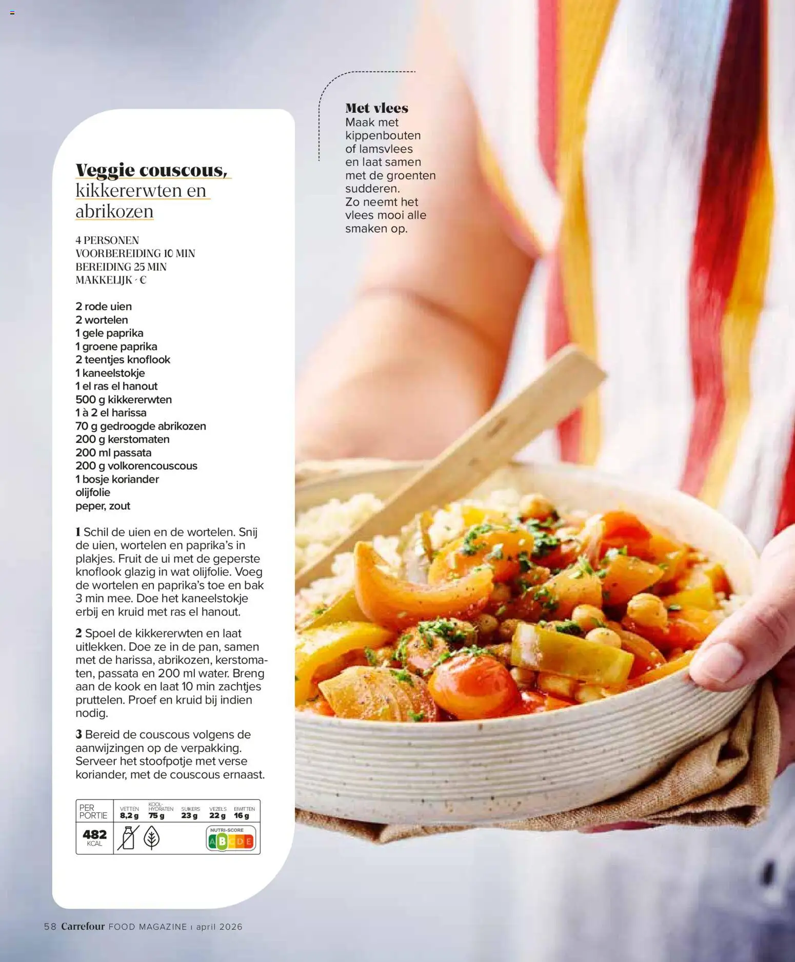 {H1} | Pagina: 58 | Producten: Olijfolie, Fruit, Knoflook, Ui