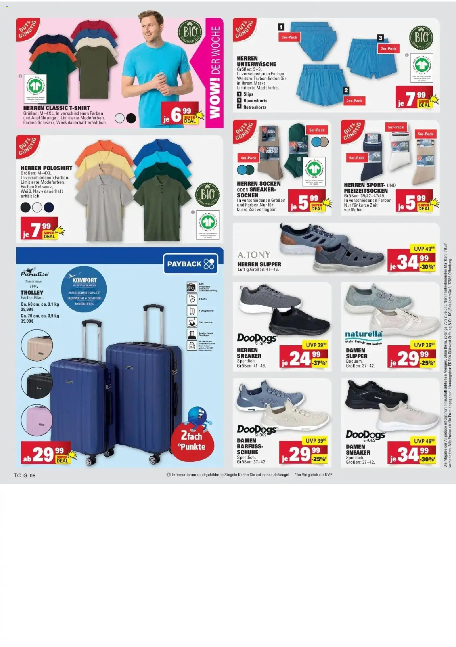 E center Prospekt Mainz-Weisenau	 – gültig ab 12.04.2026 | Seite: 73 | Produkte: Poloshirt, Unterwäsche, Socken