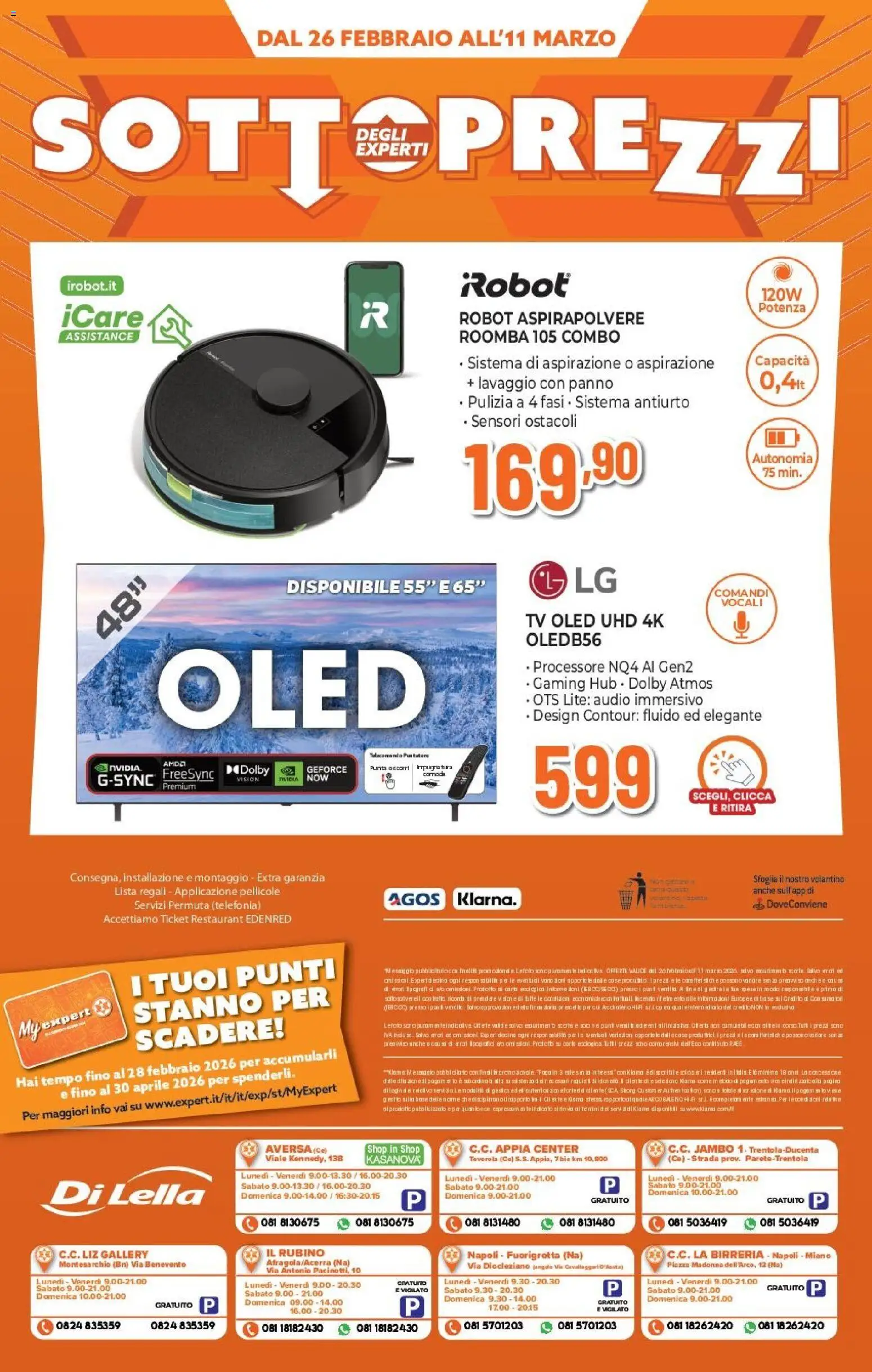 Volantino Expert del 26.02.2026 | Pagina: 22 | Prodotti: Telecomando, Robot aspirapolvere, TV, Robot