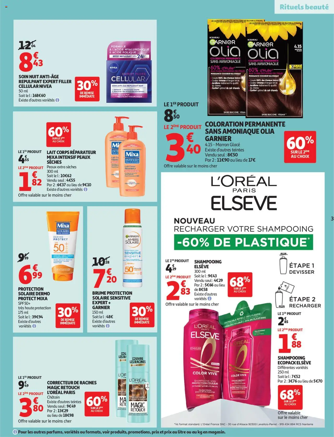  | Page: 3 | Produits: Body, Coloration, Shampooing, Lait