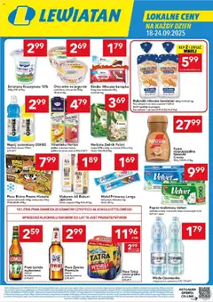 Pogląd oferty "Lewiatan gazetka - Lublin" - ważna od 18.09.2025