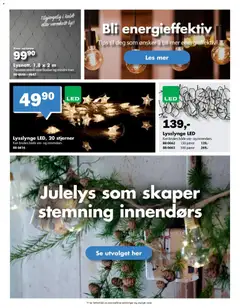 Forhåndsvisning av Biltema kundeavis gyldig fra 22.10.2025 | Side: 5 | Produkter: Pærer, Lys