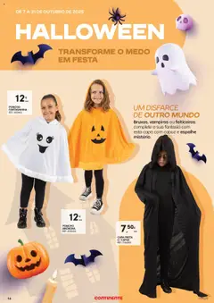 Pré-visualização CAPA PRETA C/CAPUZ, Black cape with hood costume for Halloween. válido de 16.10.2025 | Página: 16 | Produtos: Abóbora, Capuz