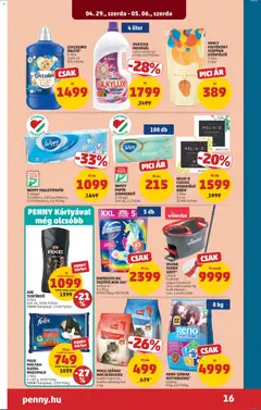 DOMESTOS WC TISZTÍTÓ RÚD XXL*, unikornis, 5 x 50 g, 9596 Ft/kg, 480 Ft/db - amely érvényes a következő dátumtól: 29.04.2026 | Oldal: 20