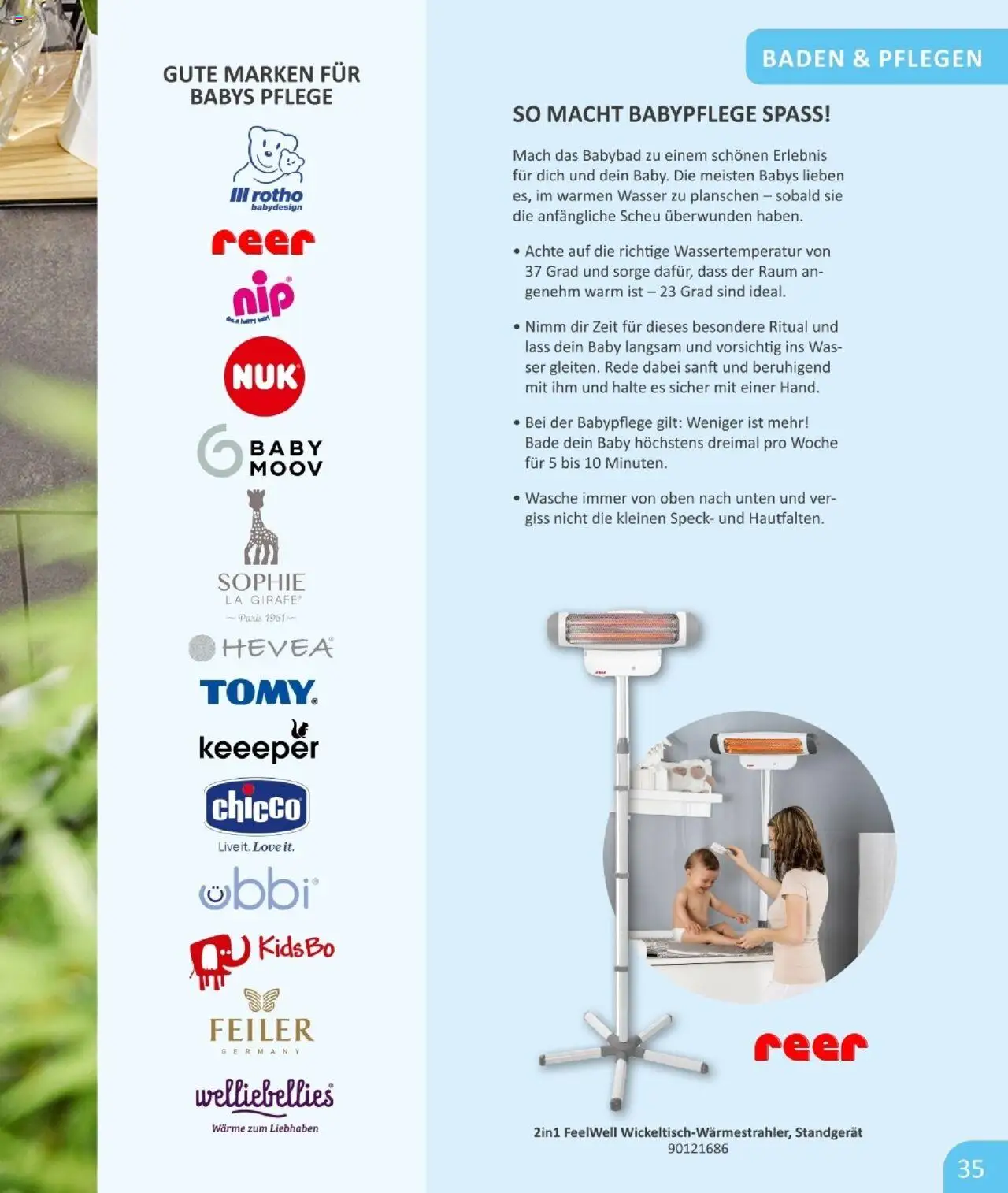 Vedes - Babykatalog - gültig ab dem 01.07.2025 | Seite: 35 | Produkte: Wasser