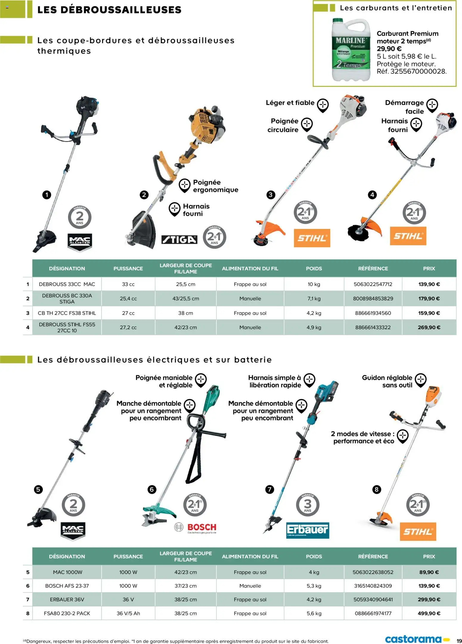 {H1} | Page: 19 | Produits: Poids, Batterie