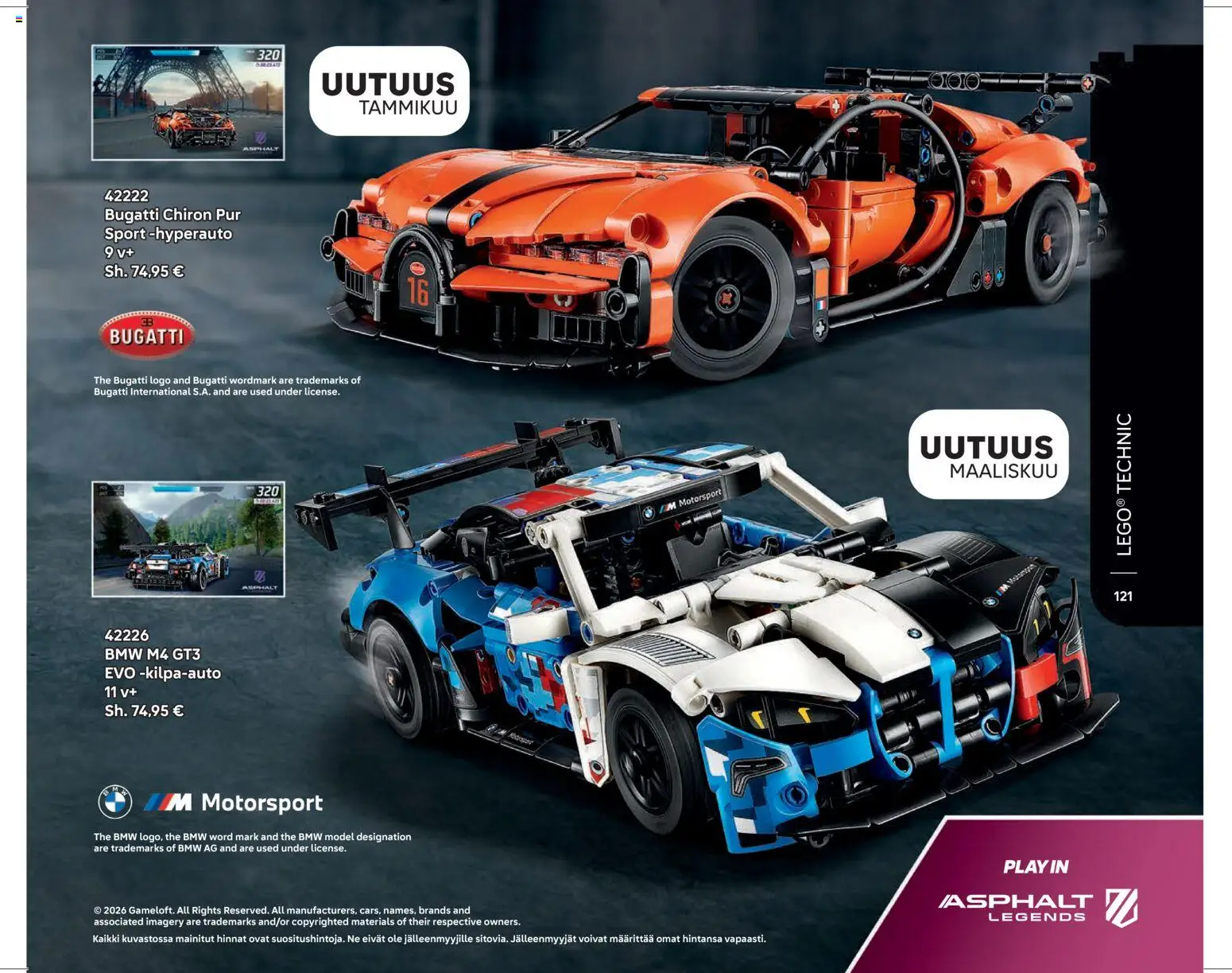 LEGO tarjoukset – voimassa 01.01.2026 alkaen | Sivu: 121