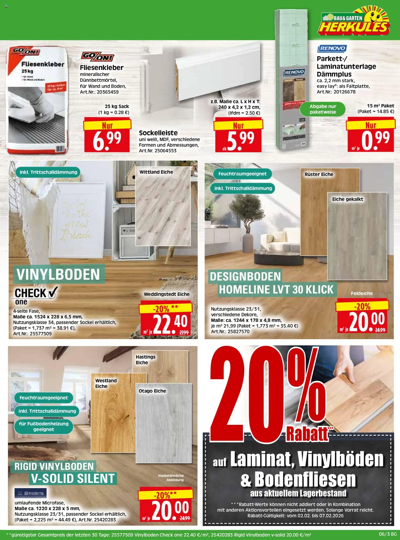 HERKULES Bau & Garten – gültig ab 02.02.2026 | Seite: 3