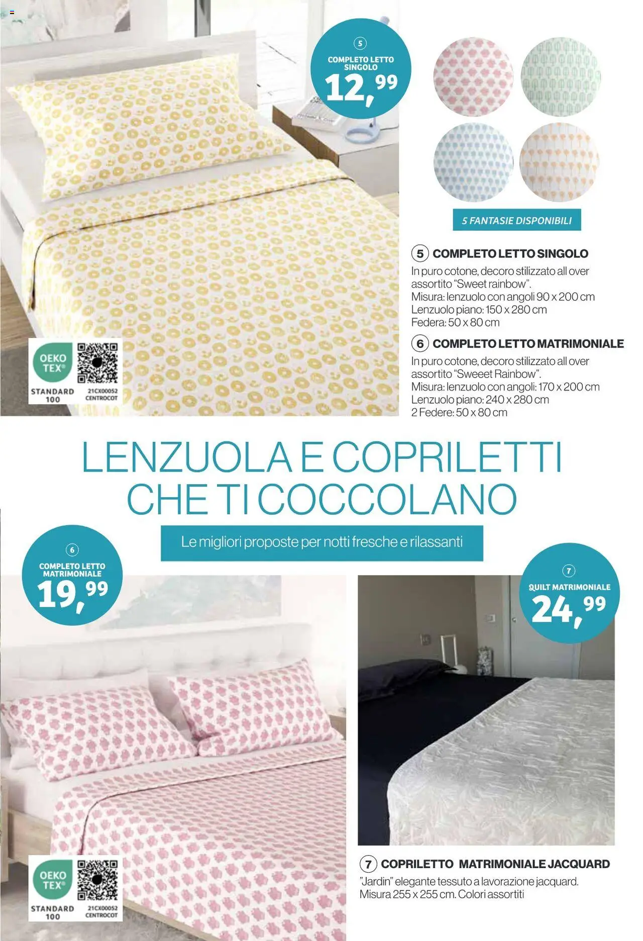 Volantino IN's del 31.05.2025 | Pagina: 19 | Prodotti: Letto matrimoniale, Letto, Federa, Lenzuola