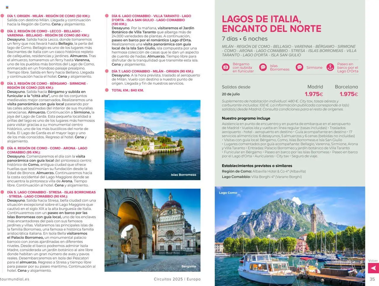 Viajes El Corte Inglés Circuitos exclusivos │ válido desde el 01.05.2025 | Página: 35 | Productos: Auriculares