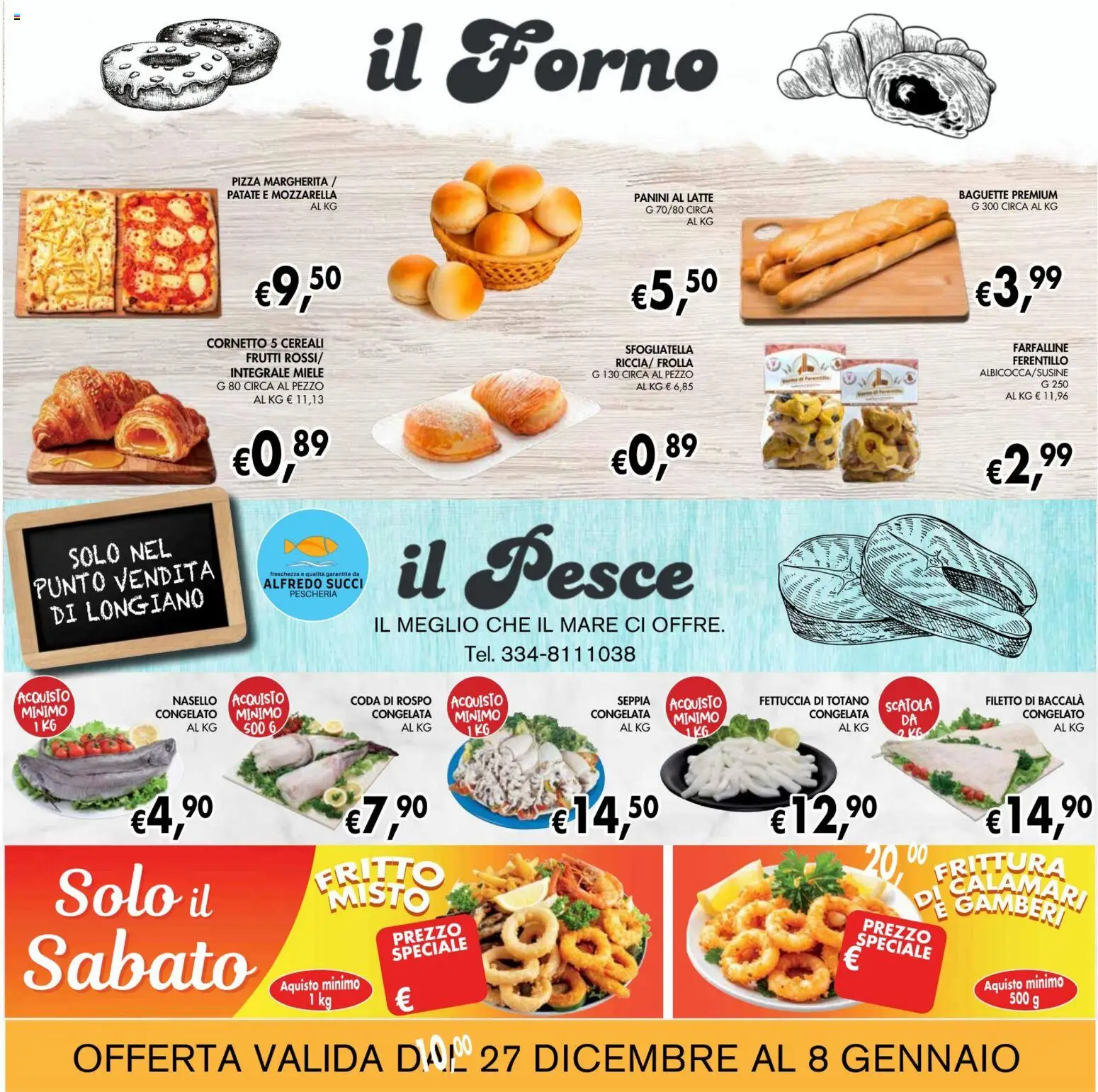Volantino Coal del 27.12.2025 | Pagina: 12 | Prodotti: Pizza, Il pesce, Latte, Scatola