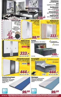 Poco Prospekt 	 ab 29.03.2026 gültig | Seite: 6 | Produkte: Bett, Kleiderschrank, Schwebetürenschrank, Topper