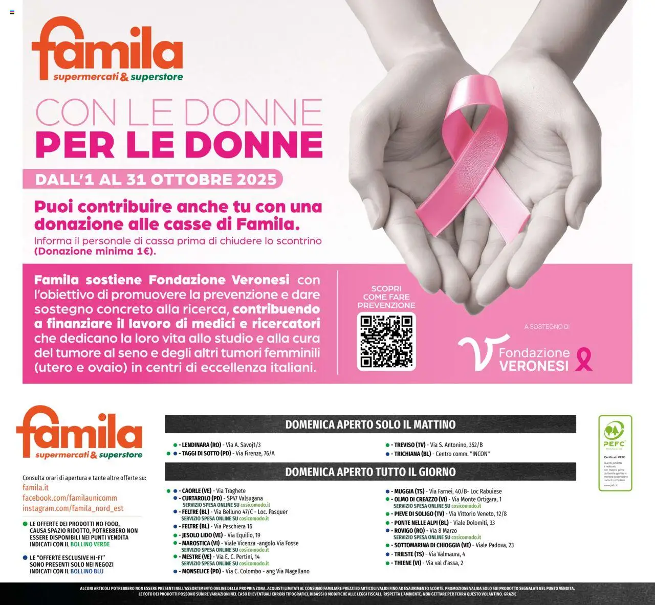 Volantino Famila del 16.10.2025 | Pagina: 32 | Prodotti: TV, Terra