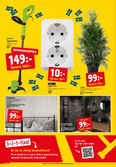 Jem & Fix erbjudanden - Förhandsvisning av reklamblad från butik Jem & Fix aktuell från 22.04.2026 | Sida: 6 | Produkter: Grästrimmer