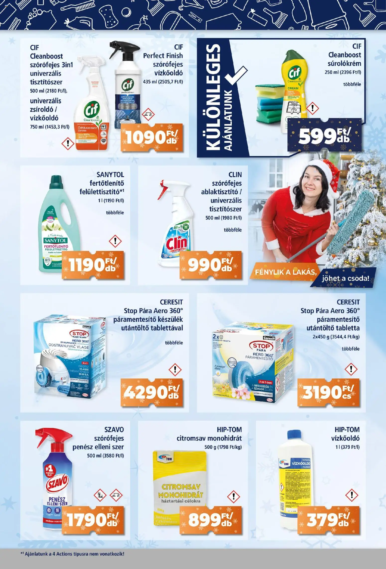 Goods Market akciós ujság - amely érvényes a következő dátumtól: 04.12.2025 | Oldal: 3 | Termékek: Páramentesítő, Vízkőoldó, Szavó