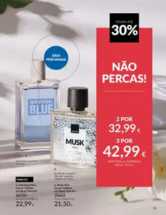 Pré-visualização Individual Blue Eau de Toilette em Spray Para Ele, Eau de Toilette em Spray Para Ele válido de 01.03.2026 | Página: 97