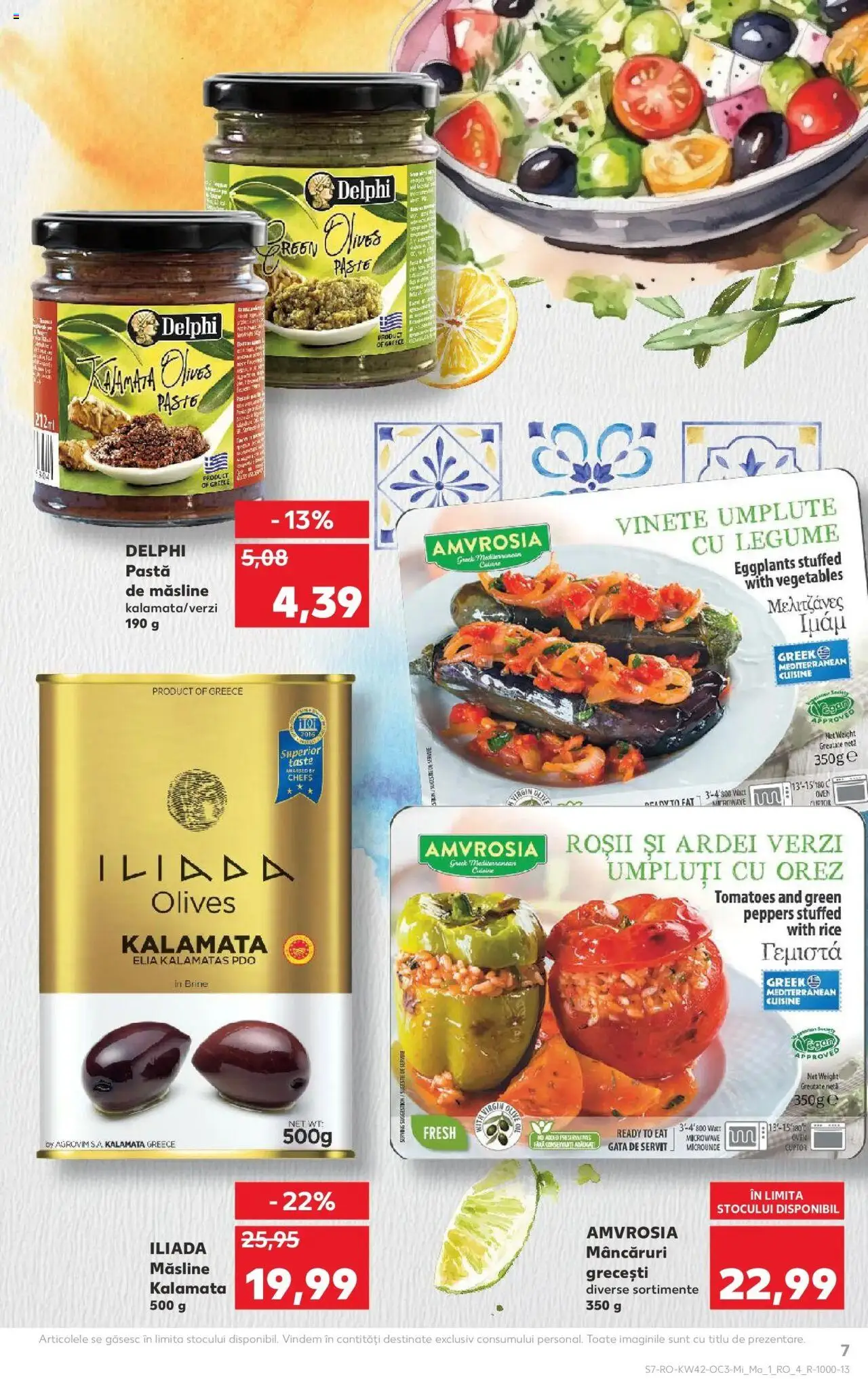 Noul catalog Kaufland – valabil de la 15.10.2025 | Pagină: 7 | Produse: Cuptor, Ardei, Orez, Paste