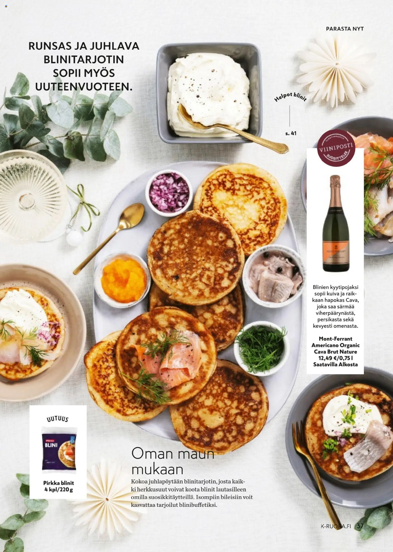 K-Supermarket - K-Ruoka – voimassa 03.12.2025 alkaen | Sivu: 37