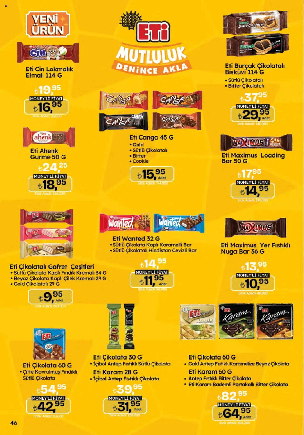 Migros Katalog - 5M Migroskop Dijital - 07.08.2025 tarihinden itibaren geçerlidir | Sayfa: 46 | Ürünler: Gofret, Çikolatalı gofret, Cin, Çilek