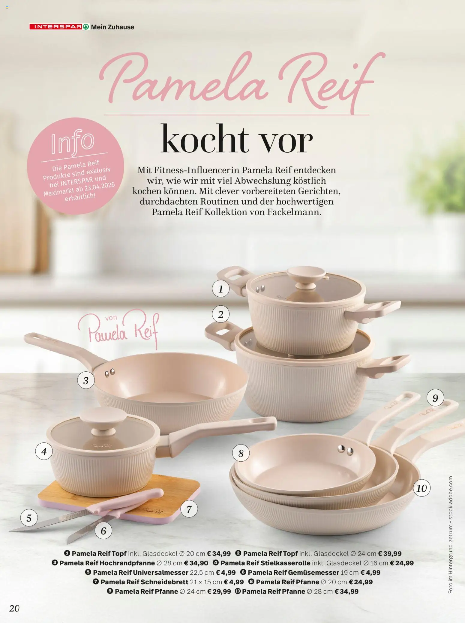 Interspar Mein Zuhause Magazin  gültig ab 07.04.2026 | Seite: 20