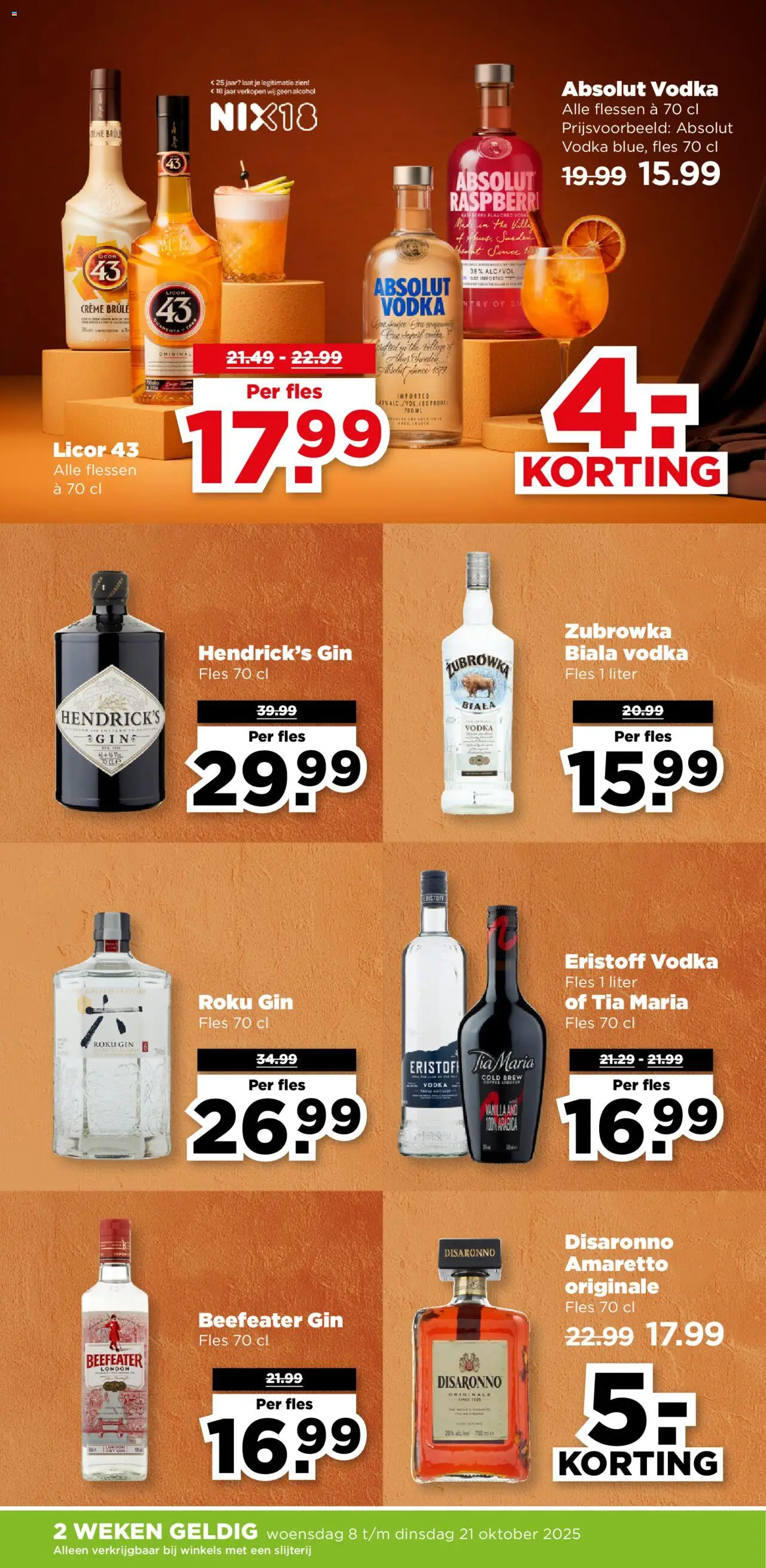 {H1} | Pagina: 39 | Producten: Gin, Fles, Alcohol, Crème