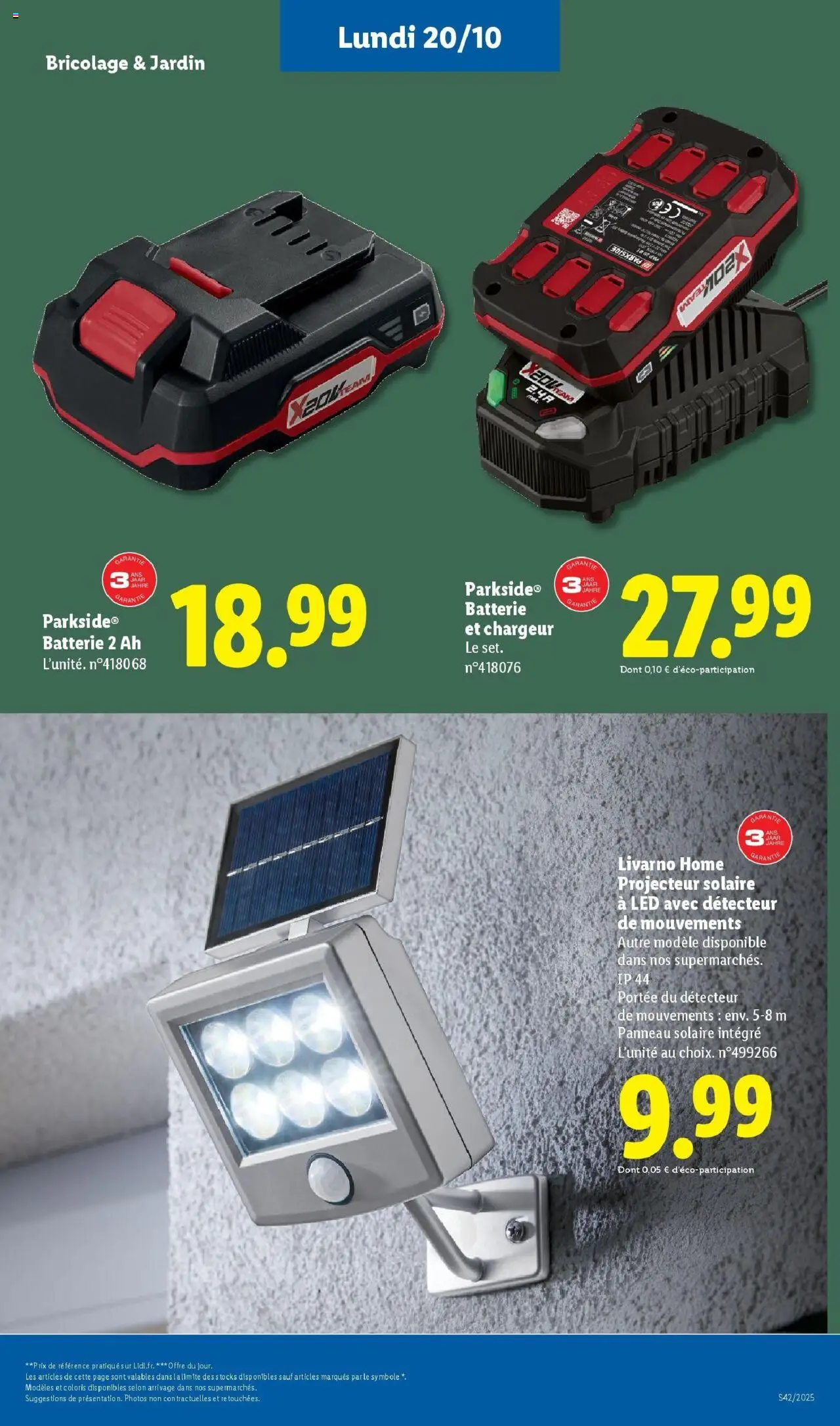 {H1} | Page: 55 | Produits: Projecteur solaire, Batterie, Projecteur, Panneau solaire