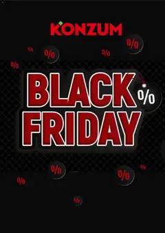Black Friday Konzum - Pregled kataloga iz trgovine Konzum, vrijedi od 28.11.2025