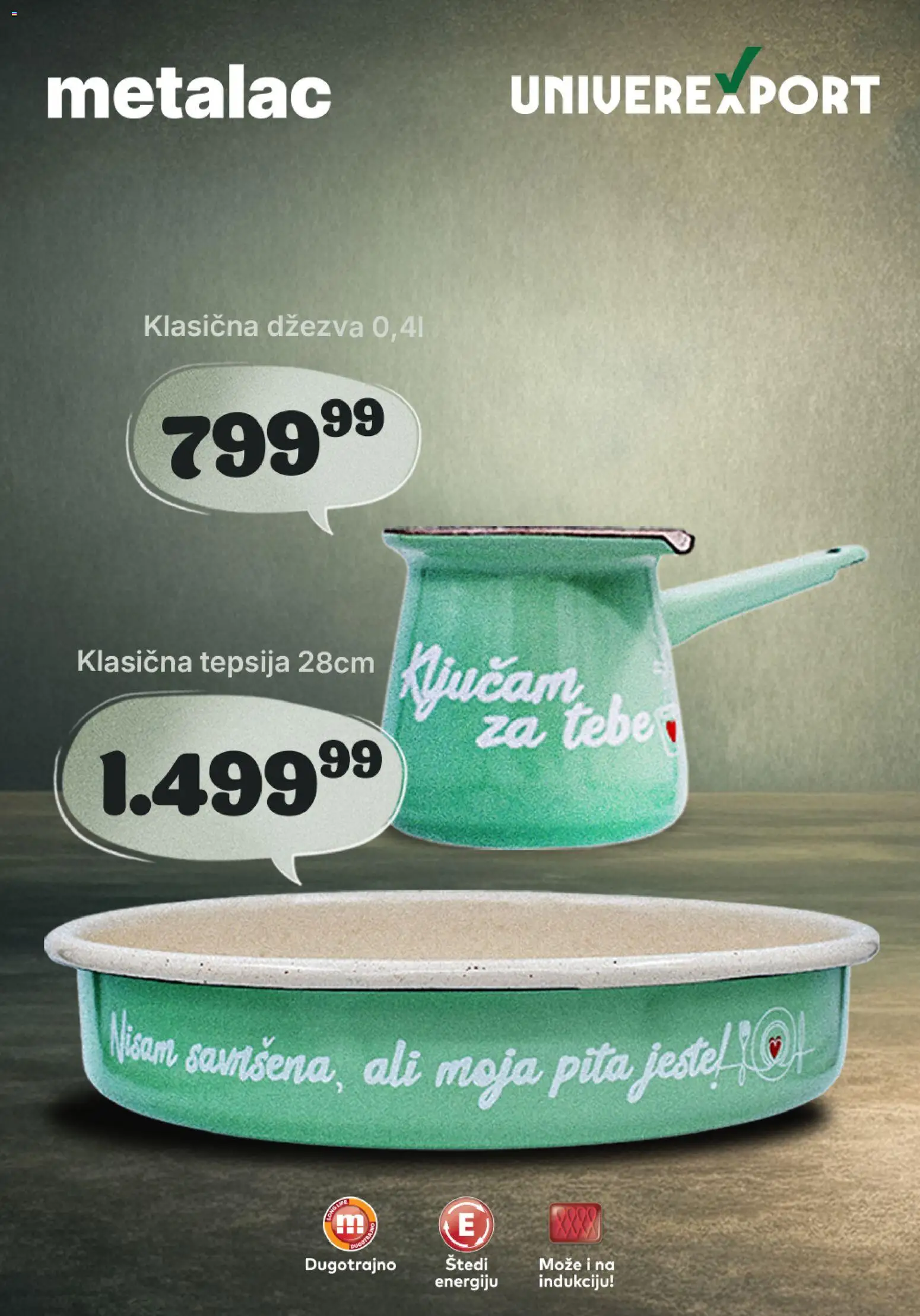Univerexport katalog - važi od 13.01.2026 | Strana: 2 | Proizvode: Džezva, Pita