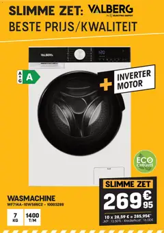 Electro Depot - Folder - Voorbeeld van een folder van Electro Depot, geldig van 05.12.2025 | Pagina: 16 | Producten: Wasmachine