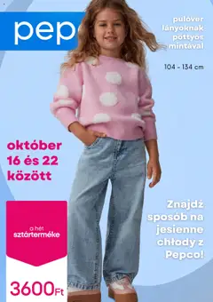Pepco Akciós újság - amely érvényes a következő dátumtól: 16.10.2025