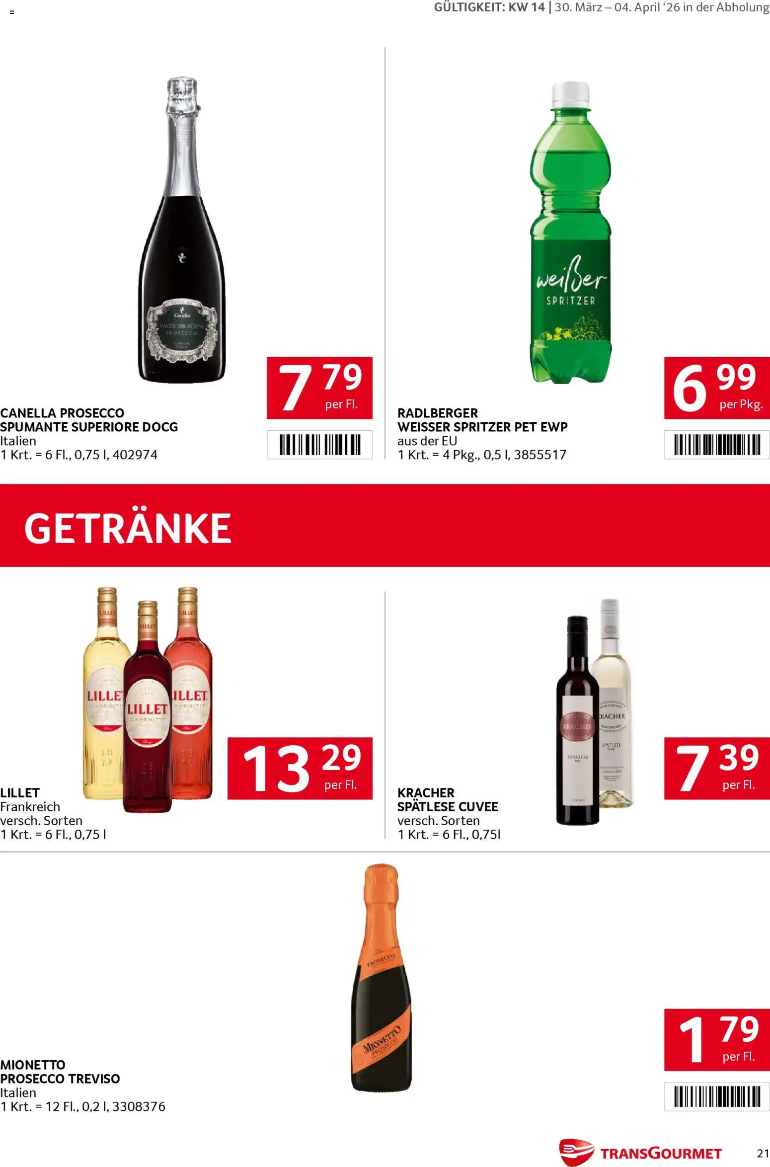 Die besten Angebote | Transgourmet Flugblatt ab 30.03.2026 | - Jetzt stöbern! | Austria