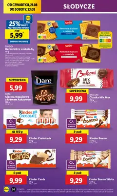 Kinder Czekolada, 150 g od 21.08.2025 | Strona: 36