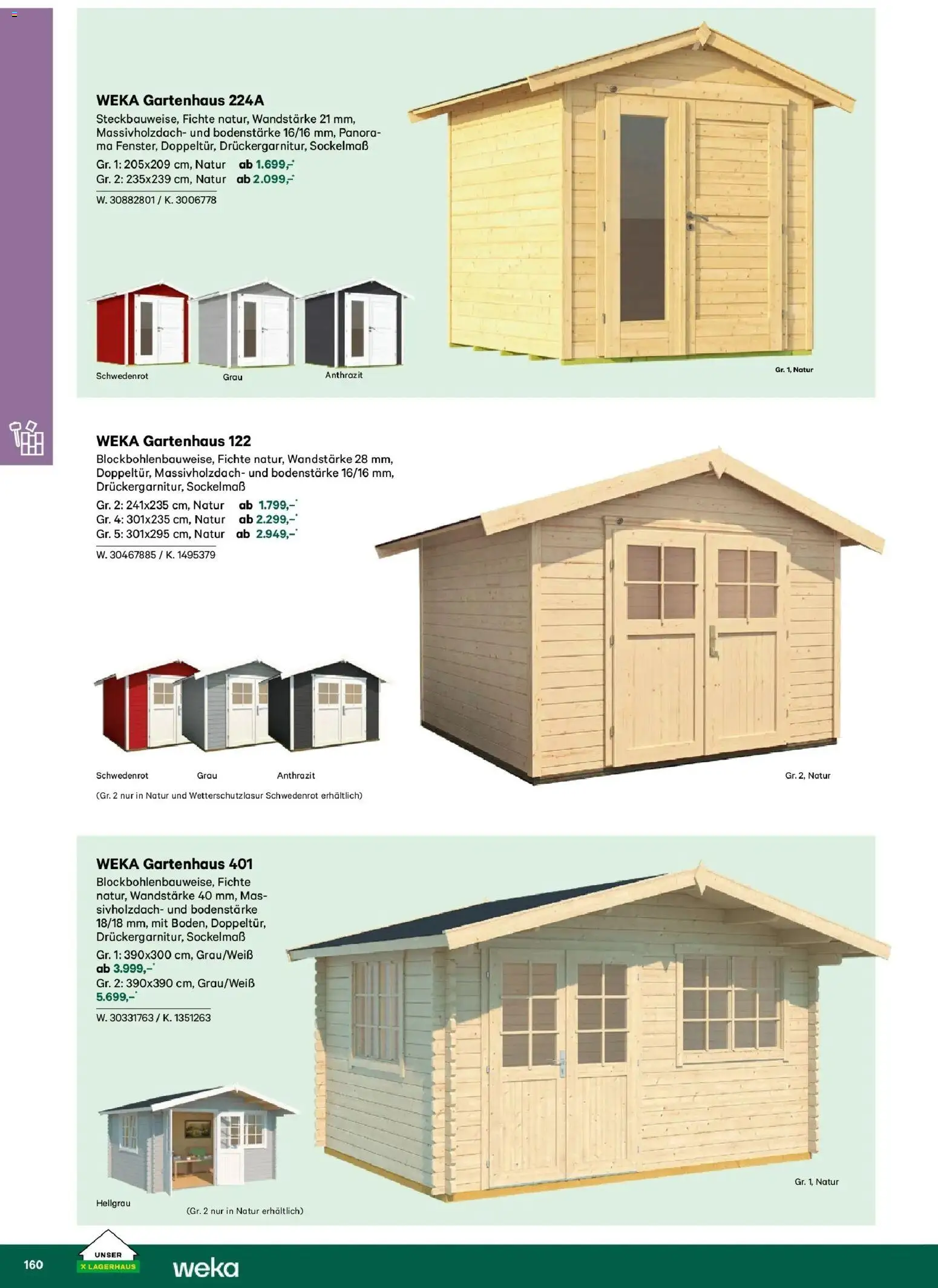 Lagerhaus Garten & Freizeit Katalog 2026 gültig ab 01.03.2026 | Seite: 160