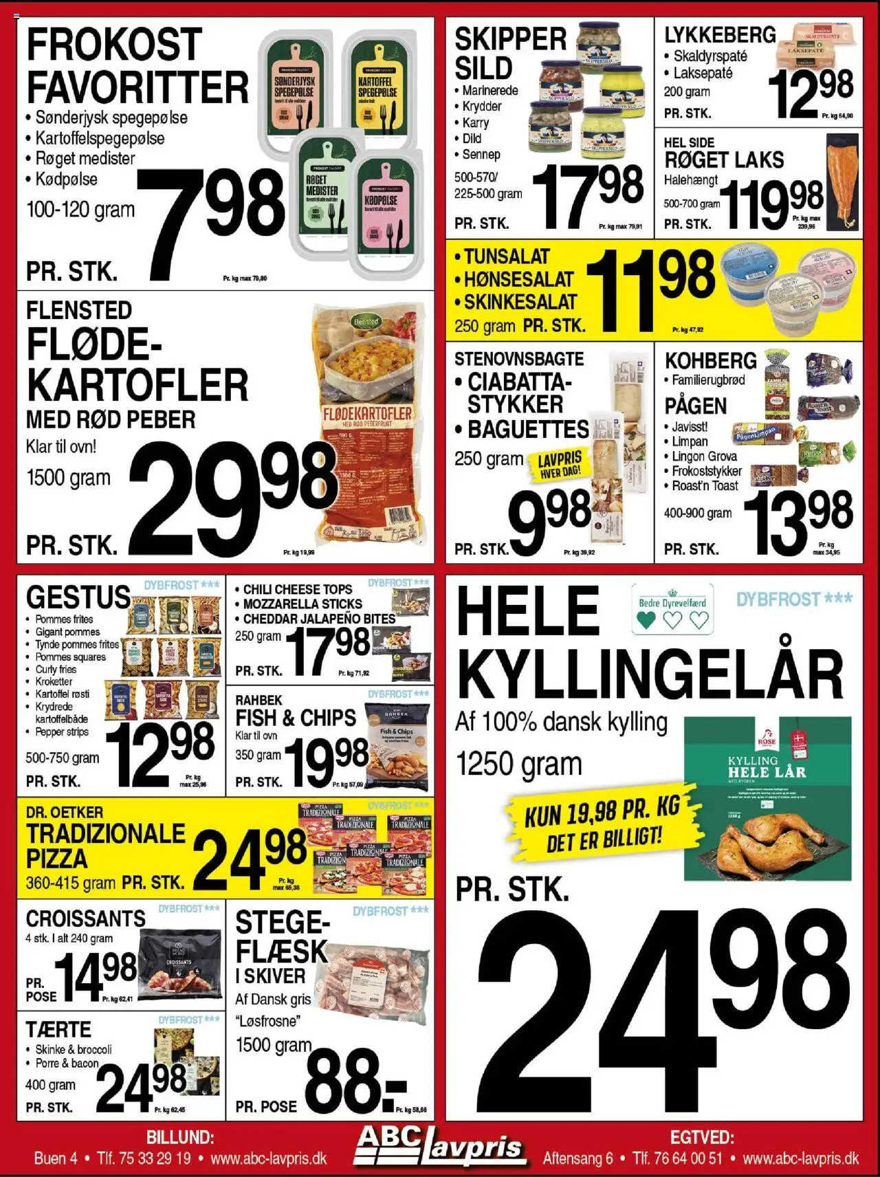 Abc Lavpris Tilbudsavis gyldig fra 28.05.2025 | Side: 5 | Produkter: Skinke, Pommes frites, Kartofler, Broccoli