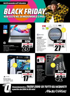 Anteprima del volantino Media World - Black Friday valido a partire dal 20.11.2025