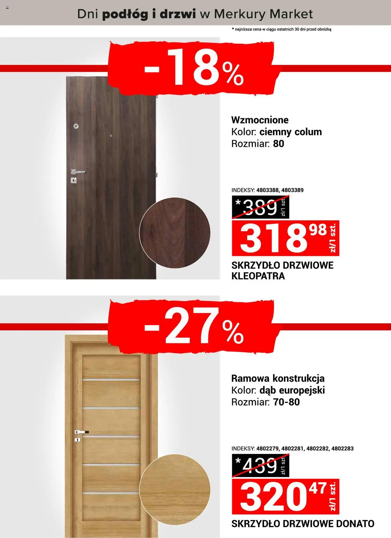 Merkury Market Gazetka - Dni podłóg i drzwi od 18.10.2025 | Strona: 9