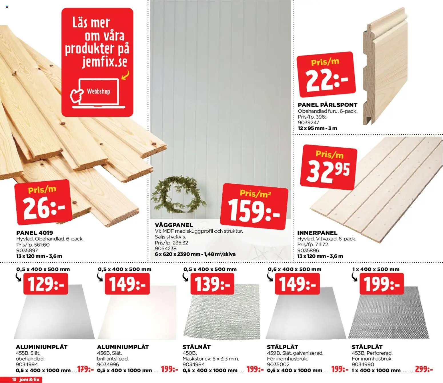 Jem & Fix reklamblad aktuell från 29.12.2025 | Sida: 10