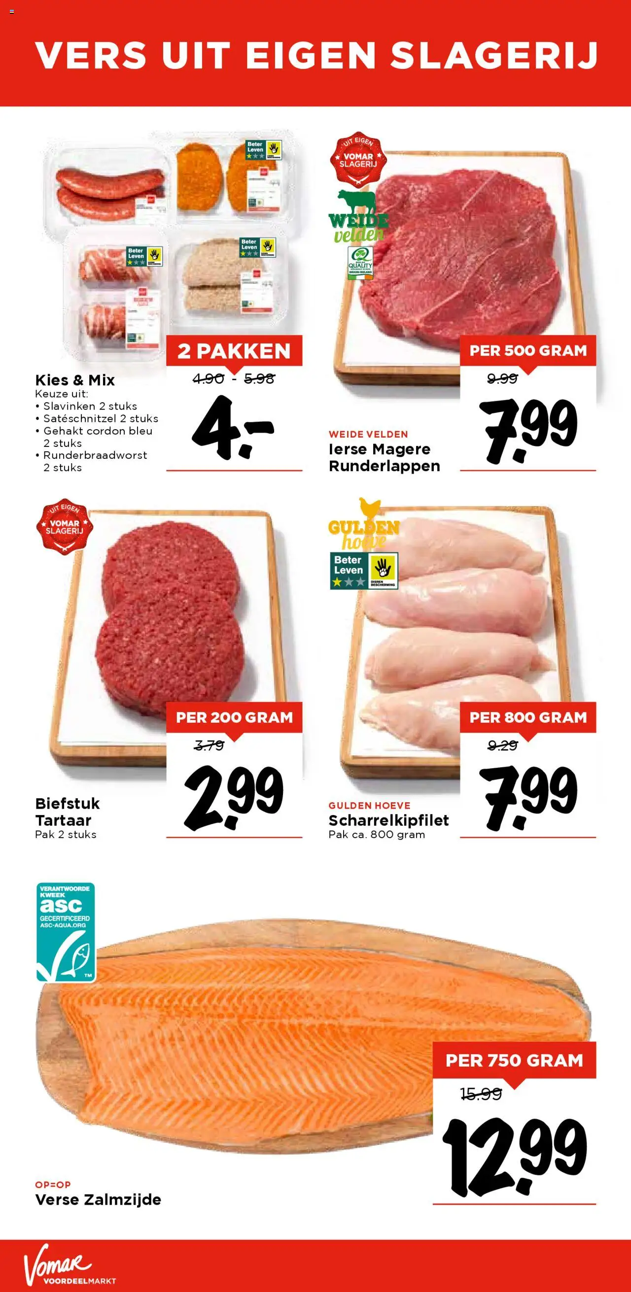  | Pagina: 12 | Producten: Biefstuk, Gehakt