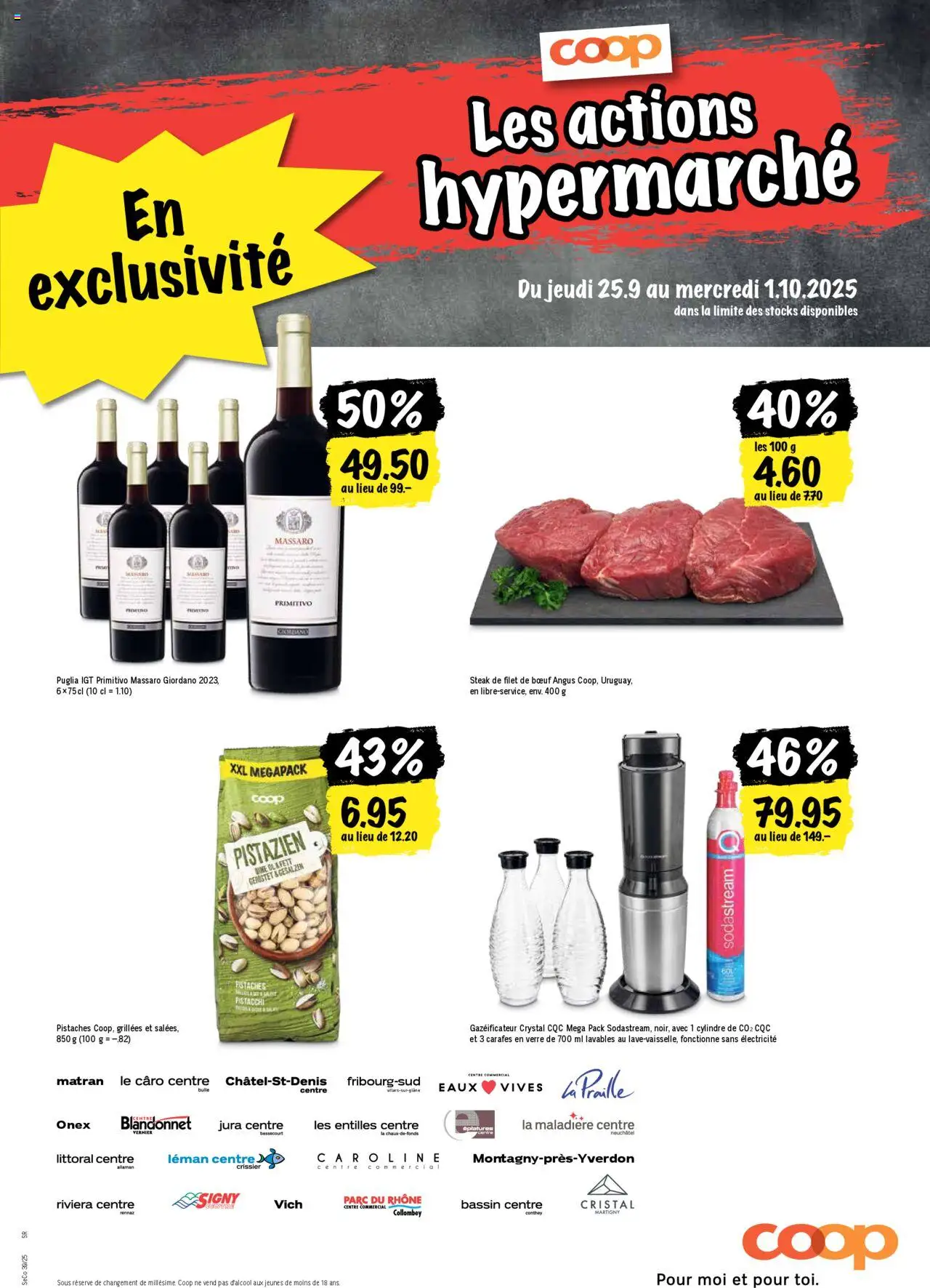 Coop - Les actions de la semaine – gültig ab 25.09.2025 | Seite: 21 | Produkte: Jura, Öl, Flager