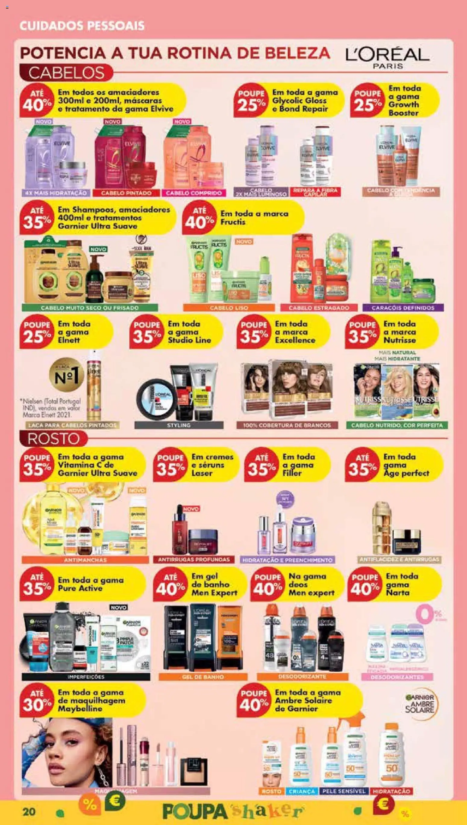 Pingo Doce Poupe Esta Semana Madeira │ válido de 02.12.2025 | Página: 20 | Produtos: Maquilhagem, Gel de banho, Desodorizante, Vitamina c