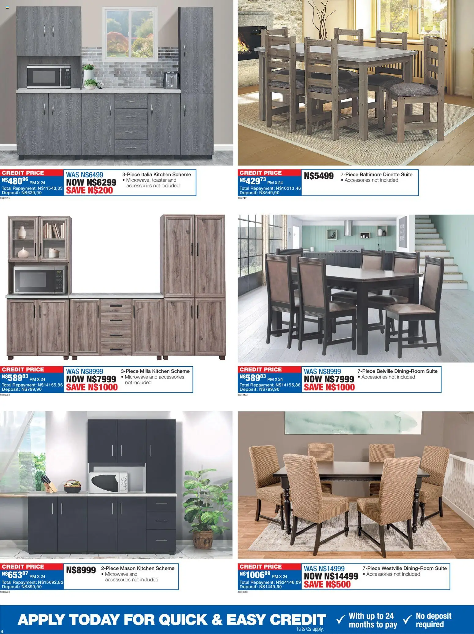 New OK Furniture catalogue – valid from 27.12.2025 | Page: 4 | Products: Toaster, Microwave