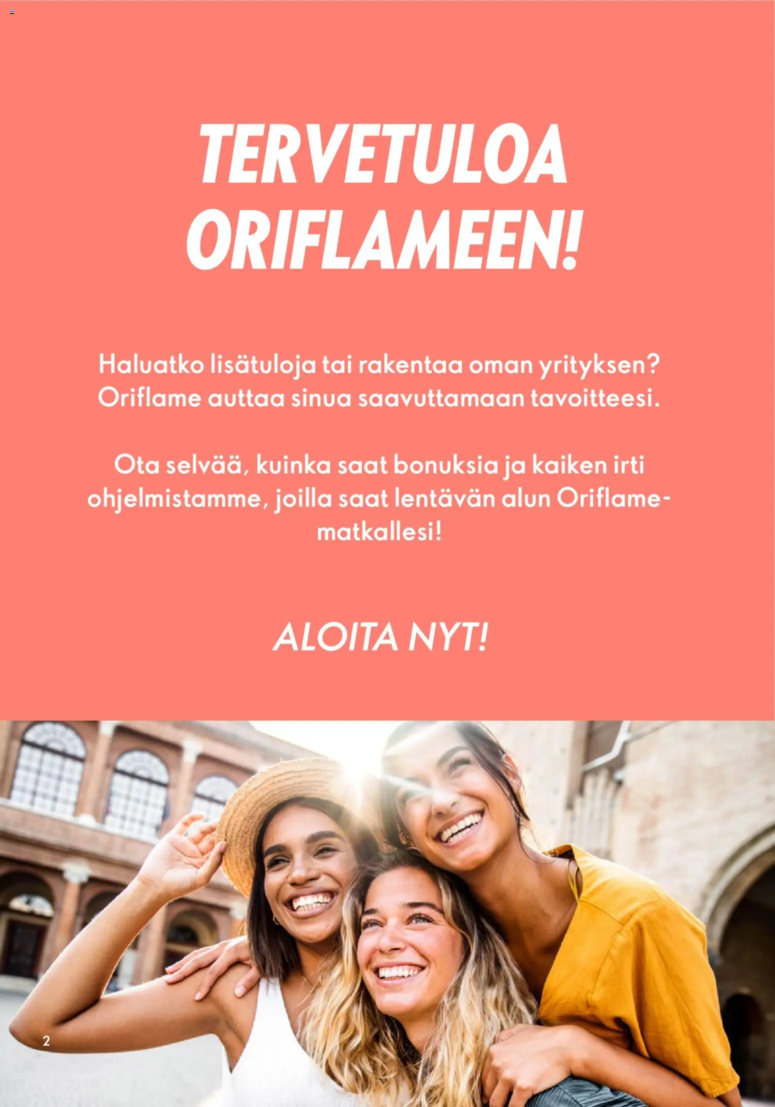 Oriflame - Täydellinen Startti – voimassa 01.01.2026 alkaen | Sivu: 2