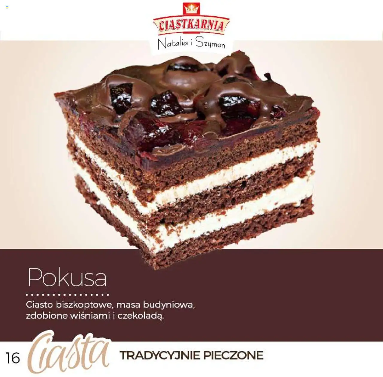 Topaz Gazetka - Ciast od 04.06.2025 | Strona: 16 | Produkty: Ciasto