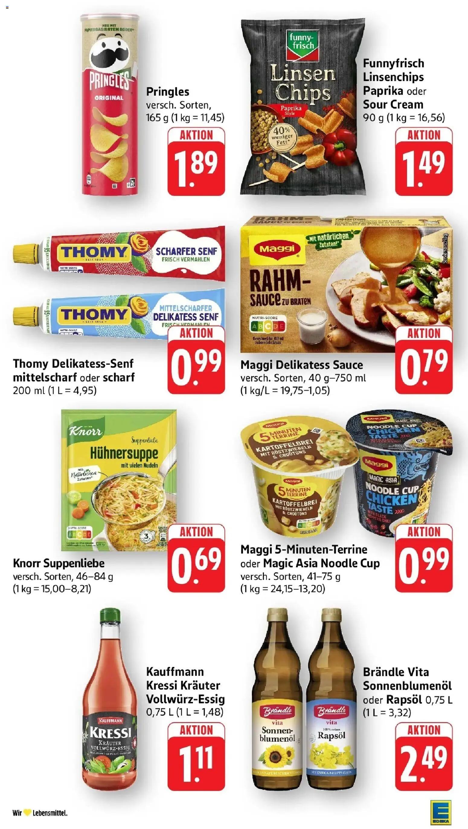 Edeka prospekt Möglingen	 – gültig ab 09.03.2026 | Seite: 29 | Produkte: Maggi, Rapsöl, Knorr, Nudeln